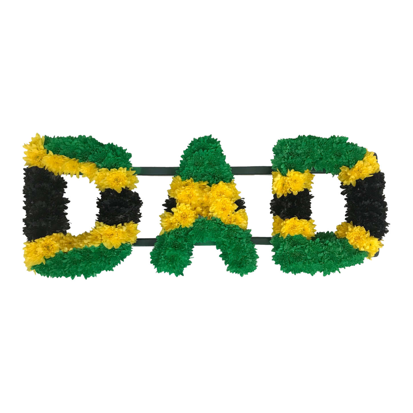 Jamaican flag funeral letters