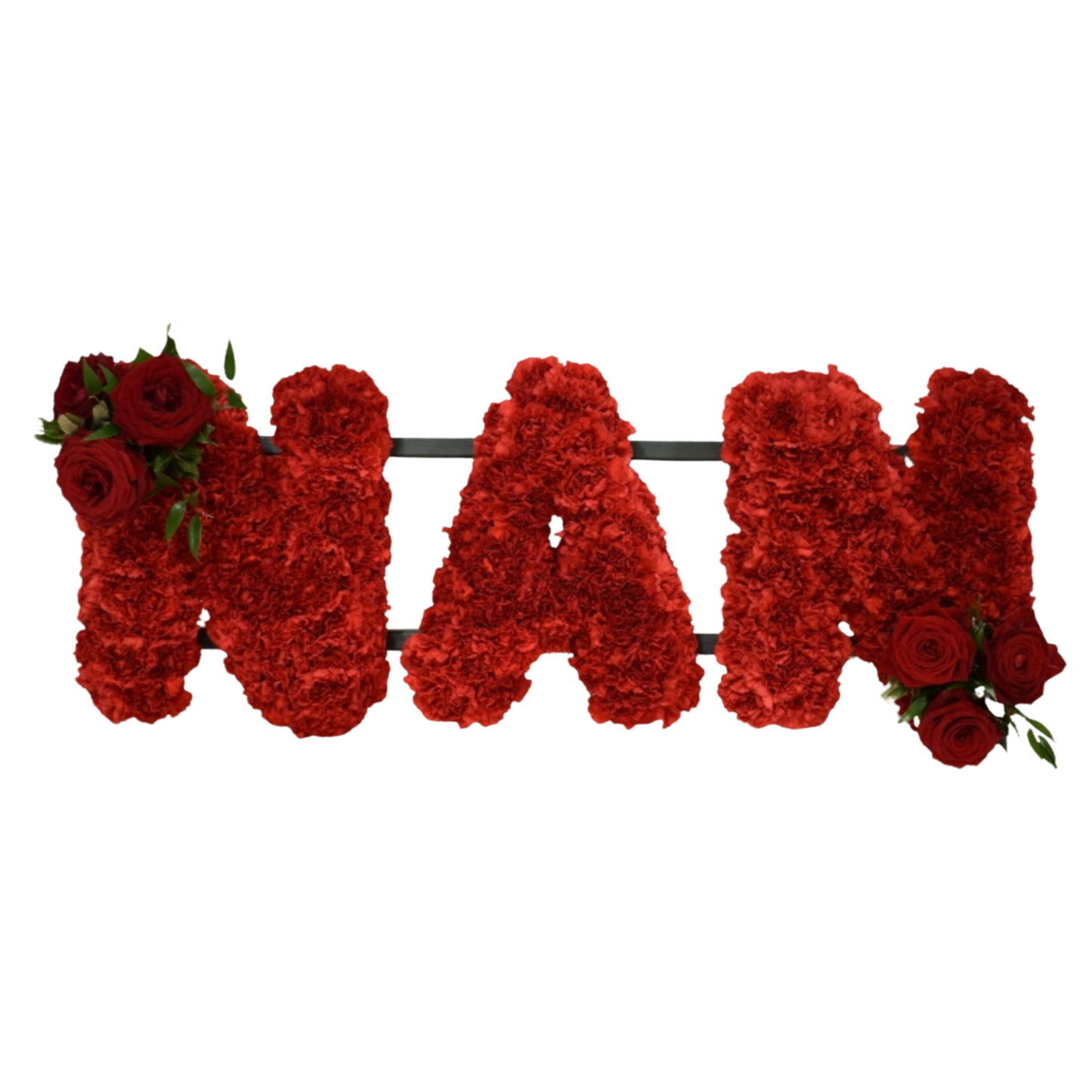 Carnation funeral letters