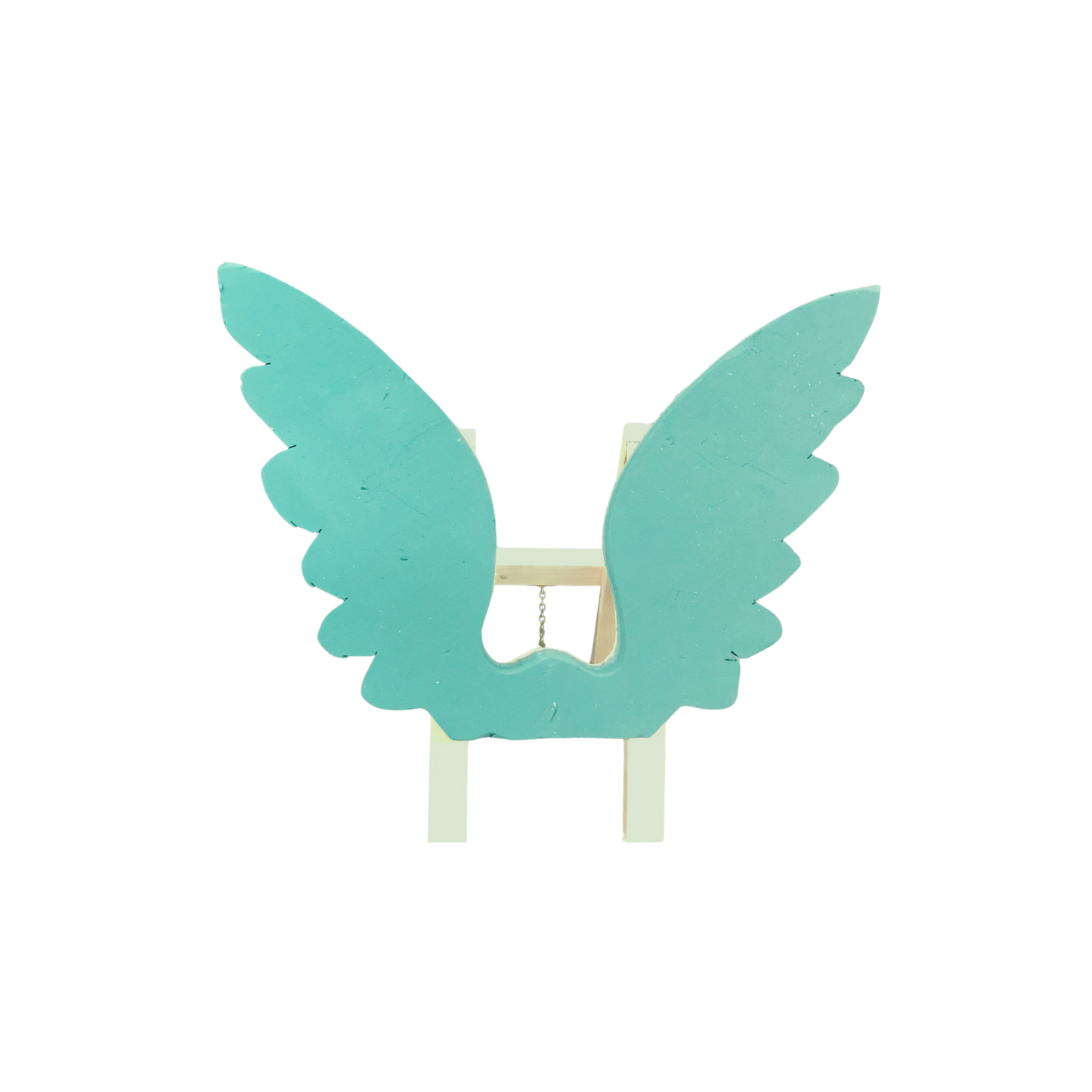 Angel wings on stand