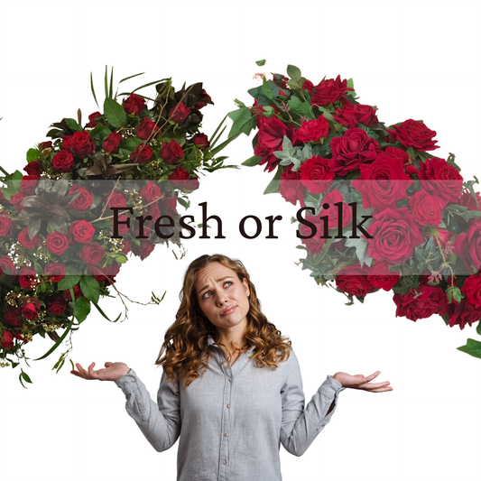 Fresh vs Silk Funeral Tributes: Which Should You Choose?