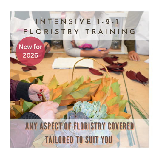 Intensive 1-2-1 floristry training