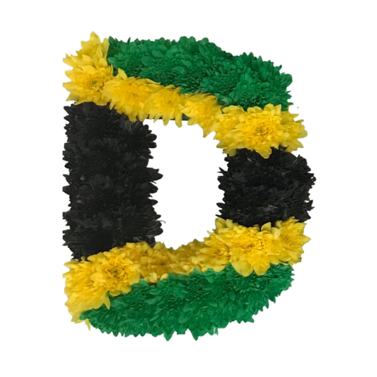 Jamaican flag funeral letters
