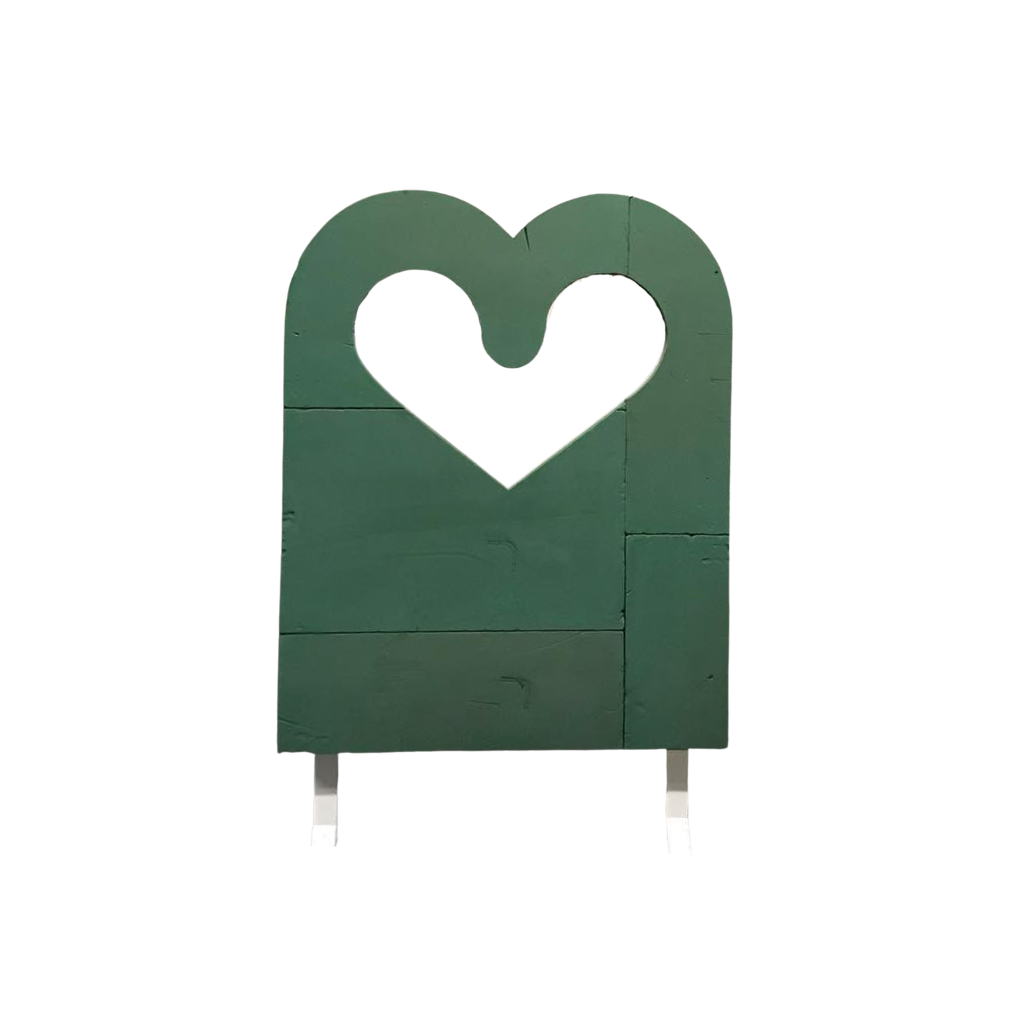 Heart peep board selfie booth