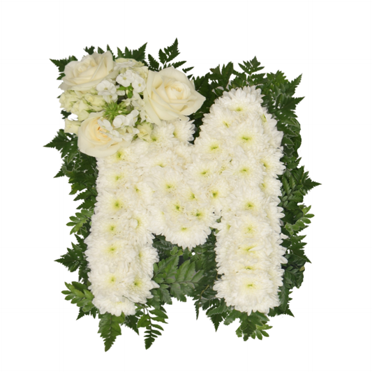 Greenery funeral letters