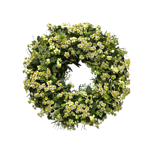 Daisy wreath