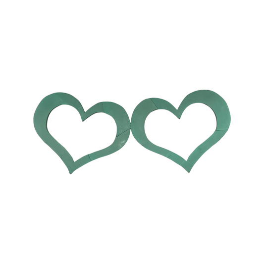 Foam wide open heart to hang