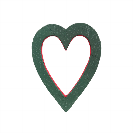 Felt backed heart to hang