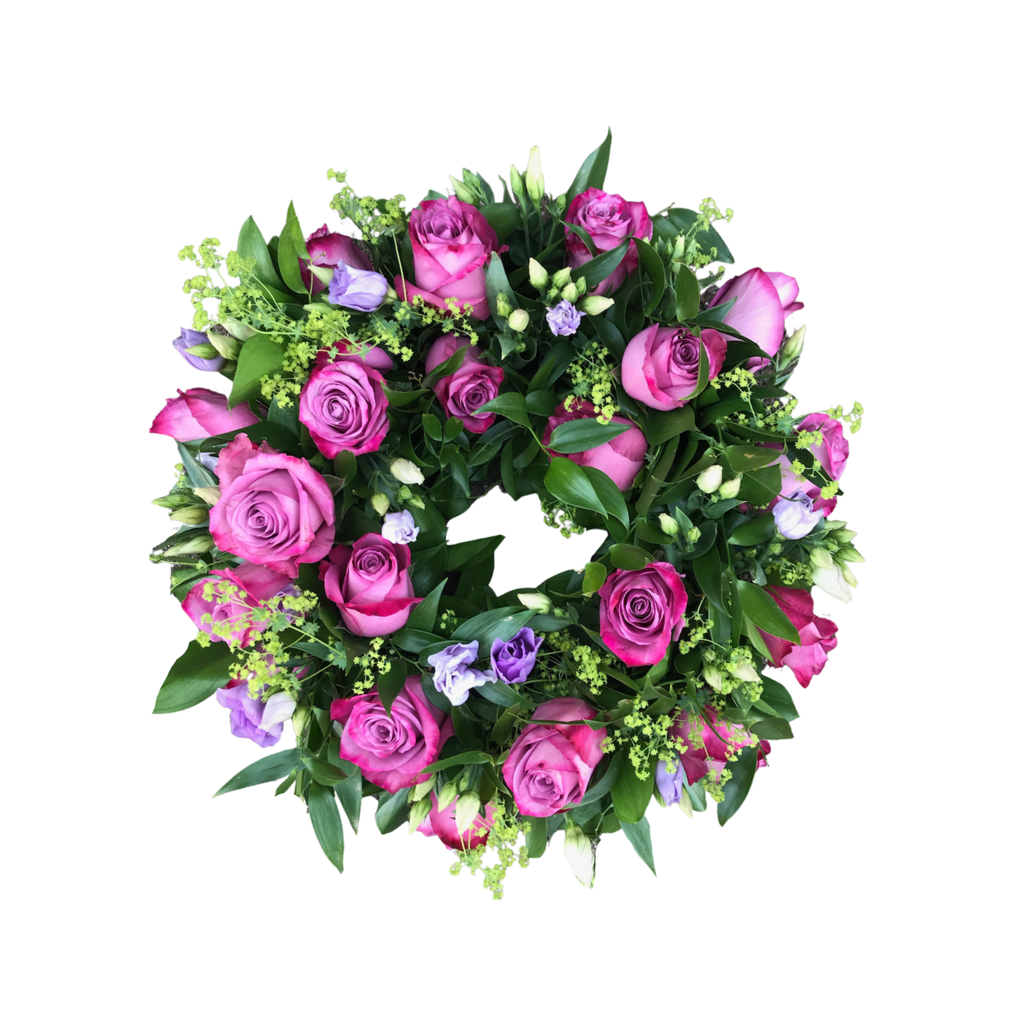 Moody blues wreath