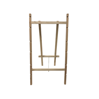 Wooden letter stands